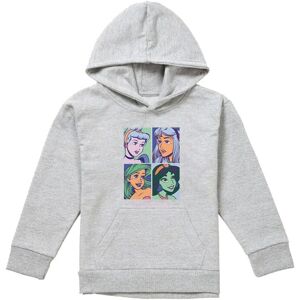 Disney Princess Faces Youth Kids Pull-Over Hoodie, Athletic Heather in Grey Size: 5-6 Years Grey 5-6 Years Disney Princess Faces Youth Kids Pull-Over Hoodie, Athletic Heather in Grey Size: 5-6 Years Grey 5-6 Years
