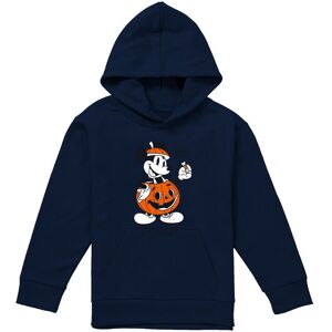 Disney Mickey Mouse Hello Pumpkin Youth Kids Pull-Over Hoodie, Navy Size: 12-13 Years Navy 12-13 Years Disney Mickey Mouse Hello Pumpkin Youth Kids Pull-Over Hoodie, Navy Size: 12-13 Years Navy 12-13 Years