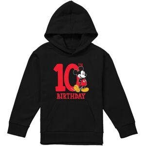 Disney Mickey Mouse 10Th Birthday Shirt Youth Kids Pull-Over Hoodie, Black Size: 9-11 Years Black 9-11 Years Disney Mickey Mouse 10Th Birthday Shirt Youth Kids Pull-Over Hoodie, Black Size: 9-11 Years Black 9-11 Years