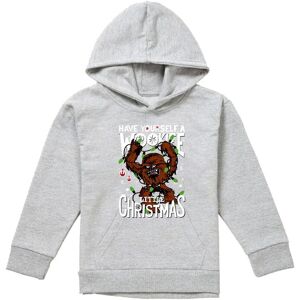 Disney Star Wars A Wookie Little Christmas Youth Kids Pull-Over Hoodie, Athletic Heather in Grey Size: 12-13 Years Grey 12-13 Years Disney Star Wars A Wookie Little Christmas Youth Kids Pull-Over Hoodie, Athletic Heather in Grey Size: 12-13 Years Grey 12-13 Years