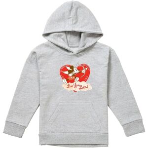 Disney Mickey Mouse Vintage Valentine'S Day Luv You Lots Youth Kids Pull-Over Hoodie, Athletic Heather in Grey Size: 12-13 Years Grey 12-13 Years Disney Mickey Mouse Vintage Valentine'S Day Luv You Lots Youth Kids Pull-Over Hoodie, Athletic Heather in Grey Size: 12-13 Years Grey 12-13 Years