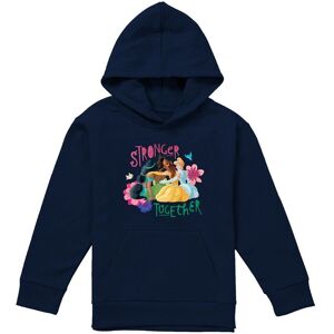 Disney Princess Stronger Together With Jasmine, Tiana, Belle Youth Kids Pull-Over Hoodie, Navy Size: 9-11 Years Navy 9-11 Years Disney Princess Stronger Together With Jasmine, Tiana, Belle Youth Kids Pull-Over Hoodie, Navy Size: 9-11 Years Navy 9-11 Years