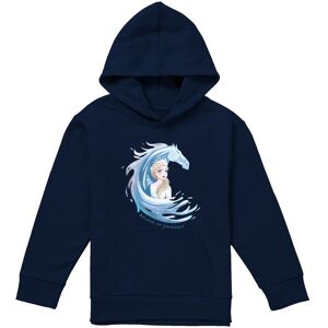 Disney Frozen Believe In Yourself Elsa & Nokk, The Water Spirit Youth Kids Pull-Over Hoodie, Navy Size: 5-6 Years Navy 5-6 Years Disney Frozen Believe In Yourself Elsa & Nokk, The Water Spirit Youth Kids Pull-Over Hoodie, Navy Size: 5-6 Years Navy 5-6 Years