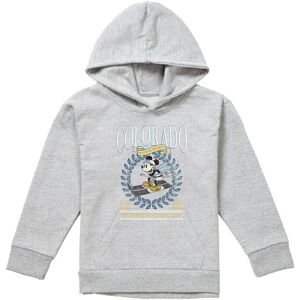 Disney Mickey Mouse Colorado Ski Youth Kids Pull-Over Hoodie, Athletic Heather in Grey Size: 9-11 Years Grey 9-11 Years Disney Mickey Mouse Colorado Ski Youth Kids Pull-Over Hoodie, Athletic Heather in Grey Size: 9-11 Years Grey 9-11 Years