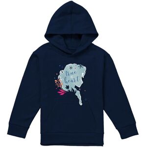 Disney Frozen True At Heart Elsa Silhouette Youth Kids Pull-Over Hoodie, Navy Size: 7-8 Years Navy 7-8 Years Disney Frozen True At Heart Elsa Silhouette Youth Kids Pull-Over Hoodie, Navy Size: 7-8 Years Navy 7-8 Years