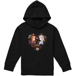 Disney Frozen Valentine'S Day Elsa, Anna, Sisters Connected By Love Youth Kids Pull-Over Hoodie, Black Size: 5-6 Years Black 5-6 Years Disney Frozen Valentine'S Day Elsa, Anna, Sisters Connected By Love Youth Kids Pull-Over Hoodie, Black Size: 5-6 Years Black 5-6 Years