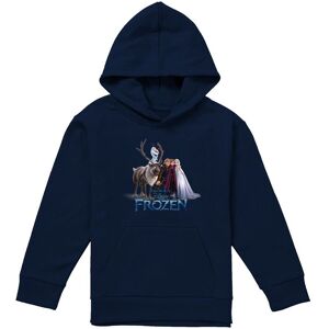 Disney Frozen Group Photo With Elsa, Anna, Kristoff, Sven & Olaf Youth Kids Pull-Over Hoodie, Navy Size: 7-8 Years Navy 7-8 Years Disney Frozen Group Photo With Elsa, Anna, Kristoff, Sven & Olaf Youth Kids Pull-Over Hoodie, Navy Size: 7-8 Years Navy 7-8 Years