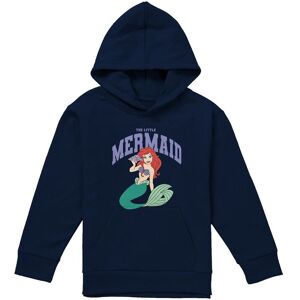Disney Little Mermaid Collegiate Youth Kids Pull-Over Hoodie, Navy Size: 7-8 Years Navy 7-8 Years Disney Little Mermaid Collegiate Youth Kids Pull-Over Hoodie, Navy Size: 7-8 Years Navy 7-8 Years