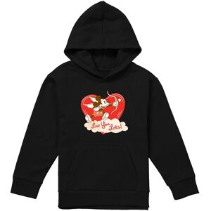 Disney Mickey Mouse Vintage Valentine'S Day Luv You Lots Youth Kids Pull-Over Hoodie, Black Size: 5-6 Years Black 5-6 Years Disney Mickey Mouse Vintage Valentine'S Day Luv You Lots Youth Kids Pull-Over Hoodie, Black Size: 5-6 Years Black 5-6 Years