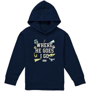 Disney Star Wars The Mandalorian Grogu Where He Goes Badges Youth Kids Pull-Over Hoodie, Navy Size: 9-11 Years Navy 9-11 Years Disney Star Wars The Mandalorian Grogu Where He Goes Badges Youth Kids Pull-Over Hoodie, Navy Size: 9-11 Years Navy 9-11 Years