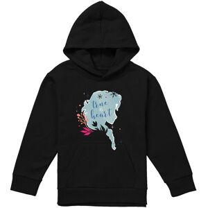 Disney Frozen True At Heart Elsa Silhouette Youth Kids Pull-Over Hoodie, Black Size: 5-6 Years Black 5-6 Years Disney Frozen True At Heart Elsa Silhouette Youth Kids Pull-Over Hoodie, Black Size: 5-6 Years Black 5-6 Years