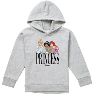 Disney Princess Trio Youth Kids Pull-Over Hoodie, Athletic Heather in Grey Size: 12-13 Years Grey 12-13 Years Disney Princess Trio Youth Kids Pull-Over Hoodie, Athletic Heather in Grey Size: 12-13 Years Grey 12-13 Years