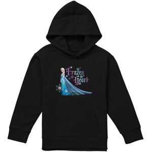 Disney Frozen Elsa Has A Frozen Heart Youth Kids Pull-Over Hoodie, Black Size: 9-11 Years Black 9-11 Years Disney Frozen Elsa Has A Frozen Heart Youth Kids Pull-Over Hoodie, Black Size: 9-11 Years Black 9-11 Years