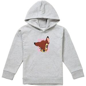 Disney Bambi Face Youth Kids Pull-Over Hoodie, Athletic Heather in Grey Size: 9-11 Years Grey 9-11 Years Disney Bambi Face Youth Kids Pull-Over Hoodie, Athletic Heather in Grey Size: 9-11 Years Grey 9-11 Years