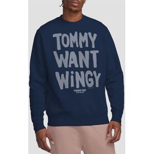 Paramount Home Entertainment Tommy Boy The Callahan Unisex Crew Sweatshirt, Navy Size: Large Navy L Paramount Home Entertainment Tommy Boy The Callahan Unisex Crew Sweatshirt, Navy Size: Large Navy L