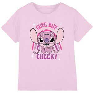 Disney Girl's Lilo & Stitch Angel Cute But Cheeky Rainbow Kids T-Shirt, Light Pink Size: 7-8 Years Light Pink 7-8 Years Disney Girl's Lilo & Stitch Angel Cute But Cheeky Rainbow Kids T-Shirt, Light Pink Size: 7-8 Years Light Pink 7-8 Years