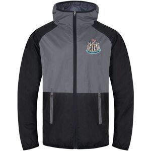 Newcastle United FC Boy's Kids Shower Jacket Windbreaker in Black Size: 6-7 Years Black 6-7 Years Newcastle United FC Boy's Kids Shower Jacket Windbreaker in Black Size: 6-7 Years Black 6-7 Years
