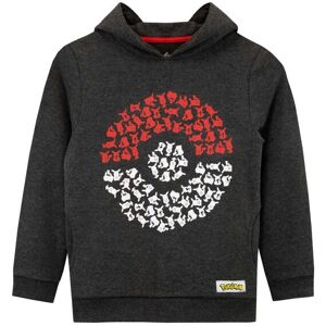 Pokemon Boy's Pokeball Pickachu Hoodie With Side Pockets in Grey Size: 8-9 Years Grey 8-9 Years Pokemon Boy's Pokeball Pickachu Hoodie With Side Pockets in Grey Size: 8-9 Years Grey 8-9 Years