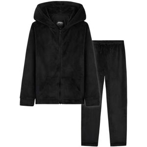 CityComfort Girl's Velour Tracksuit Set in Black Size: 13-14 Years Black 13-14 Years CityComfort Girl's Velour Tracksuit Set in Black Size: 13-14 Years Black 13-14 Years