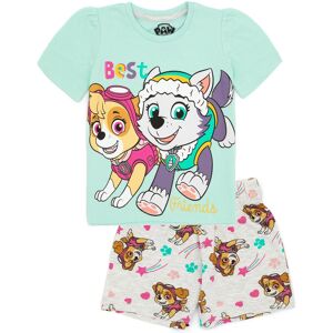 Paw Patrol Girl's Short Sleeve Short Leg Pyjama Set (Kids Blue) in Blue Size: 3-4 Years Blue 3-4 Years Paw Patrol Girl's Short Sleeve Short Leg Pyjama Set (Kids Blue) in Blue Size: 3-4 Years Blue 3-4 Years