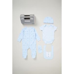Rock a Bye Baby Boy's Cotton 5-Piece Baby Gift Set in Baby Blue Size: 0-3 m Baby Blue 0-3 m Rock a Bye Baby Boy's Cotton 5-Piece Baby Gift Set in Baby Blue Size: 0-3 m Baby Blue 0-3 m