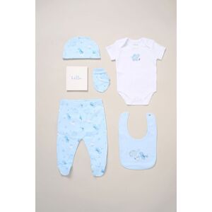 Rock a Bye Baby Boy's 6-Piece Printed Bodysuit Baby Gift Set in Baby Blue Size: 0-3 m Baby Blue 0-3 m Rock a Bye Baby Boy's 6-Piece Printed Bodysuit Baby Gift Set in Baby Blue Size: 0-3 m Baby Blue 0-3 m