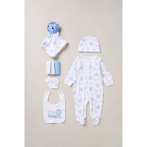 Rock a Bye Baby Boy's 8-Piece All in One Baby Gift Set in Baby Blue Size: 0-3 m Baby Blue 0-3 m Rock a Bye Baby Boy's 8-Piece All in One Baby Gift Set in Baby Blue Size: 0-3 m Baby Blue 0-3 m