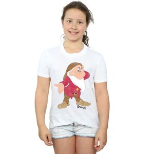 Disney Girl's Snow White & The Seven Dwarves Classic Grumpy Cotton T-Shirt Size: 12-13 Years White 12-13 Years Disney Girl's Snow White & The Seven Dwarves Classic Grumpy Cotton T-Shirt Size: 12-13 Years White 12-13 Years