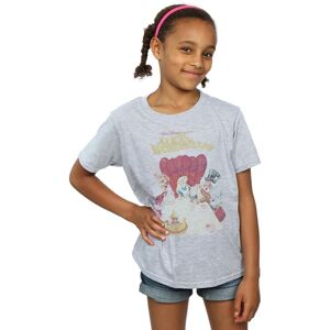 Disney Girl's Alice In Wonderland Retro Poster Cotton T-Shirt in Grey Size: 12-13 Years Grey 12-13 Years Disney Girl's Alice In Wonderland Retro Poster Cotton T-Shirt in Grey Size: 12-13 Years Grey 12-13 Years