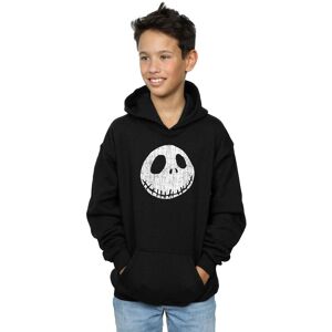 Disney Boy's Nightmare Before Christmas Jack Cracked Face Hoodie in Black Size: 12-13 Years Black 12-13 Years Disney Boy's Nightmare Before Christmas Jack Cracked Face Hoodie in Black Size: 12-13 Years Black 12-13 Years