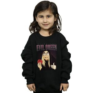 Disney Girl's Snow White Evil Queen Montage Sweatshirt in Black Size: 12-13 Years Black 12-13 Years Disney Girl's Snow White Evil Queen Montage Sweatshirt in Black Size: 12-13 Years Black 12-13 Years