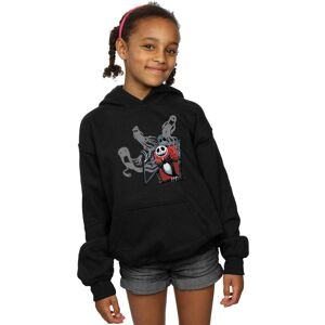 Disney Girl's Nightmare Before Christmas Ghosts Of Jack Hoodie in Black Size: 12-13 Years Black 12-13 Years Disney Girl's Nightmare Before Christmas Ghosts Of Jack Hoodie in Black Size: 12-13 Years Black 12-13 Years