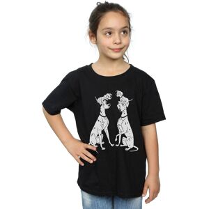 Disney Girl's 101 Dalmatians Family Cotton T-Shirt in Black Size: 12-13 Years Black 12-13 Years Disney Girl's 101 Dalmatians Family Cotton T-Shirt in Black Size: 12-13 Years Black 12-13 Years
