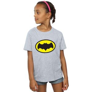 DC Comics Girl's Batman TV Series Logo Cotton T-Shirt in Grey Size: 5-6 Years Grey 5-6 Years DC Comics Girl's Batman TV Series Logo Cotton T-Shirt in Grey Size: 5-6 Years Grey 5-6 Years