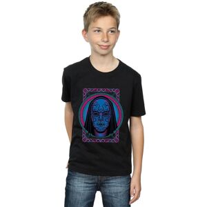 Harry Potter Boy's Neon Death Eater Mask T-Shirt in Black Size: 9 Years Black 9 Years Harry Potter Boy's Neon Death Eater Mask T-Shirt in Black Size: 9 Years Black 9 Years
