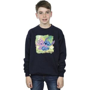 Disney Boy's Lilo & Stitch St Patrick´s Day Clover Sweatshirt in Navy Size: 3-4 Years Navy 3-4 Years Disney Boy's Lilo & Stitch St Patrick´s Day Clover Sweatshirt in Navy Size: 3-4 Years Navy 3-4 Years