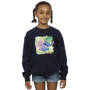 Disney Girl's Lilo & Stitch St Patrick´s Day Clover Sweatshirt in Navy Size: 3-4 Years Navy 3-4 Years Disney Girl's Lilo & Stitch St Patrick´s Day Clover Sweatshirt in Navy Size: 3-4 Years Navy 3-4 Years