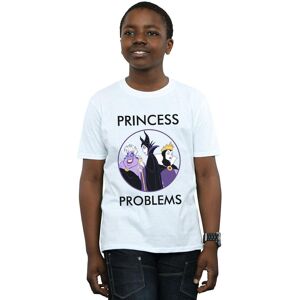 Disney Boy's Villains Princess Headaches T-Shirt in White Size: 9 Years White 9 Years Disney Boy's Villains Princess Headaches T-Shirt in White Size: 9 Years White 9 Years