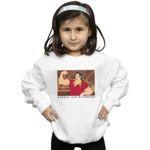 Disney Girl's Beauty & The Beast Handsome Brute Sweatshirt in White Size: 12-13 Years White 12-13 Years Disney Girl's Beauty & The Beast Handsome Brute Sweatshirt in White Size: 12-13 Years White 12-13 Years