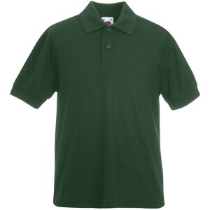 Fruit of the Loom 65 35 Pique Polo Shirt Pack of 2 in Bottle Green Size: 3-4 Years Bottle Green 3-4 Years Fruit of the Loom 65 35 Pique Polo Shirt Pack of 2 in Bottle Green Size: 3-4 Years Bottle Green 3-4 Years