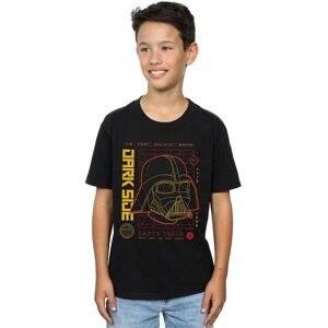 Star Wars Boy's Darth Vader Dark Grid T-Shirt in Black Size: 3-4 Years Black 3-4 Years Star Wars Boy's Darth Vader Dark Grid T-Shirt in Black Size: 3-4 Years Black 3-4 Years