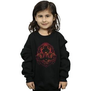 Disney Girl's Aladdin Movie Jafar Snakes Sweatshirt in Black Size: 3-4 Years Black 3-4 Years Disney Girl's Aladdin Movie Jafar Snakes Sweatshirt in Black Size: 3-4 Years Black 3-4 Years