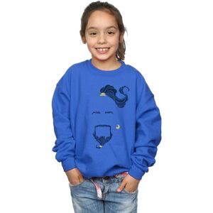 Disney Girl's Aladdin Movie Genie Blue Face Sweatshirt Size: 3-4 Years Blue 3-4 Years Disney Girl's Aladdin Movie Genie Blue Face Sweatshirt Size: 3-4 Years Blue 3-4 Years
