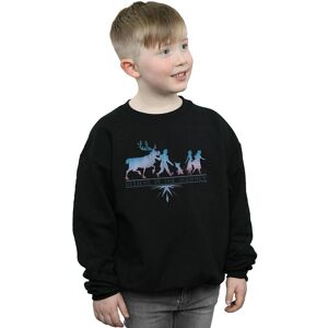 Disney Boy's Frozen 2 Believe In The Journey Silhouette Sweatshirt in Black Size: 3-4 Years Black 3-4 Years Disney Boy's Frozen 2 Believe In The Journey Silhouette Sweatshirt in Black Size: 3-4 Years Black 3-4 Years