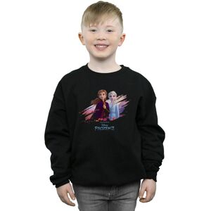 Disney Boy's Frozen 2 Elsa & Anna Nature Is Beautiful Sweatshirt in Black Size: 9 Years Black 9 Years Disney Boy's Frozen 2 Elsa & Anna Nature Is Beautiful Sweatshirt in Black Size: 9 Years Black 9 Years