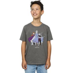 Disney Boy's Frozen 2 Distressed Group T-Shirt in Charcoal Size: 12-13 Years Charcoal 12-13 Years Disney Boy's Frozen 2 Distressed Group T-Shirt in Charcoal Size: 12-13 Years Charcoal 12-13 Years