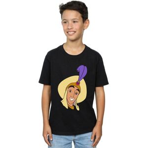 Disney Boy's Aladdin Prince Ali Face T-Shirt in Black Size: 12-13 Years Black 12-13 Years Disney Boy's Aladdin Prince Ali Face T-Shirt in Black Size: 12-13 Years Black 12-13 Years
