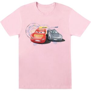 Disney Boy's Cars Lightning Vs Storm T-Shirt in Baby Pink Size: 5-6 Years Baby Pink 5-6 Years Disney Boy's Cars Lightning Vs Storm T-Shirt in Baby Pink Size: 5-6 Years Baby Pink 5-6 Years