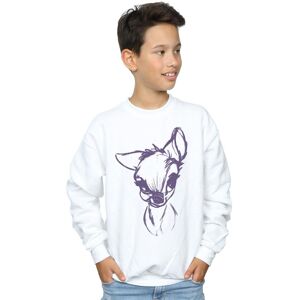 Disney Boy's Bambi Mood Sweatshirt in White Size: 3-4 Years White 3-4 Years Disney Boy's Bambi Mood Sweatshirt in White Size: 3-4 Years White 3-4 Years