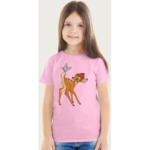 Disney Bambi Butterfly On Tail T-Shirt in Light Pink Size: 7-8 Years Light Pink 7-8 Years Disney Bambi Butterfly On Tail T-Shirt in Light Pink Size: 7-8 Years Light Pink 7-8 Years